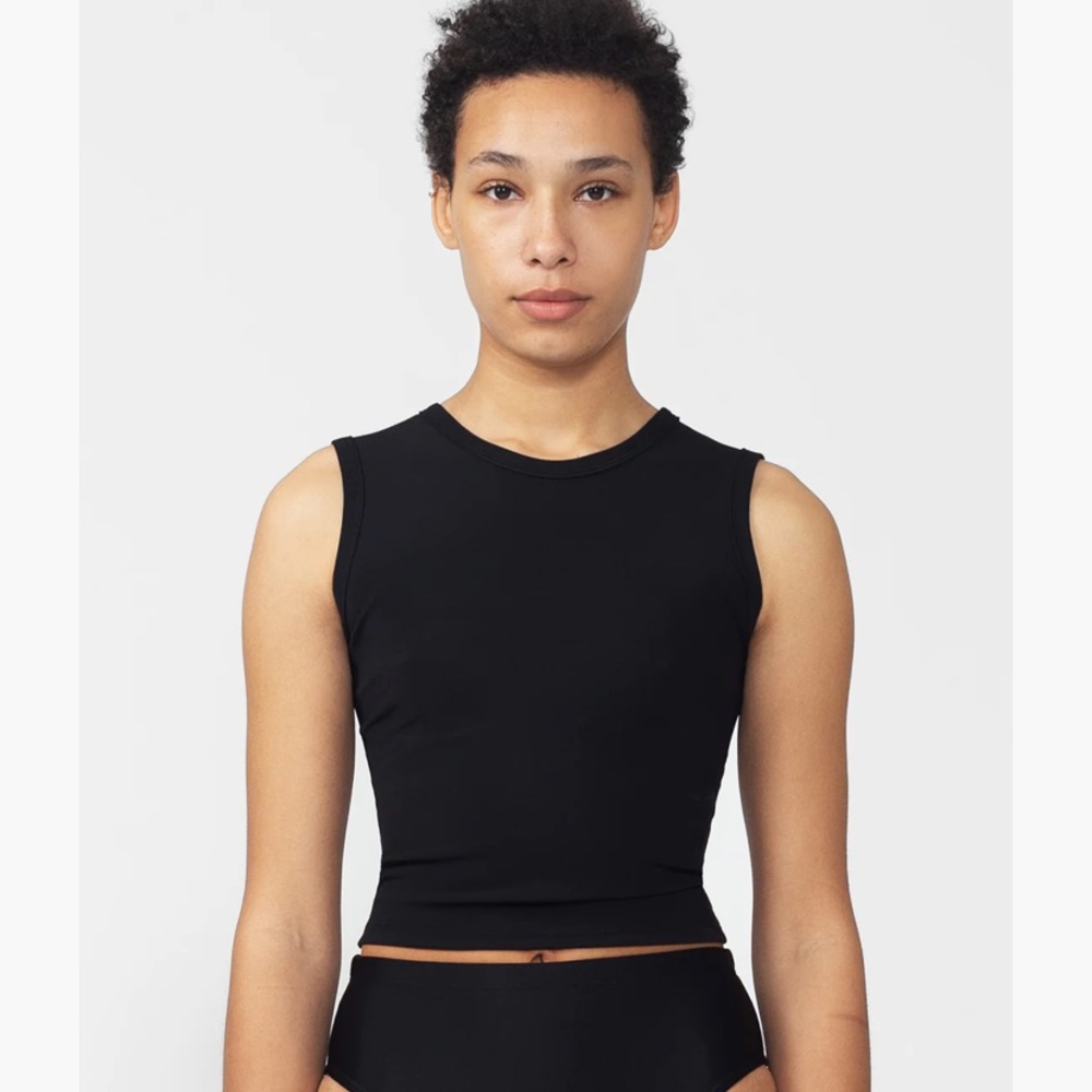 NU SWIM shell top NWOT